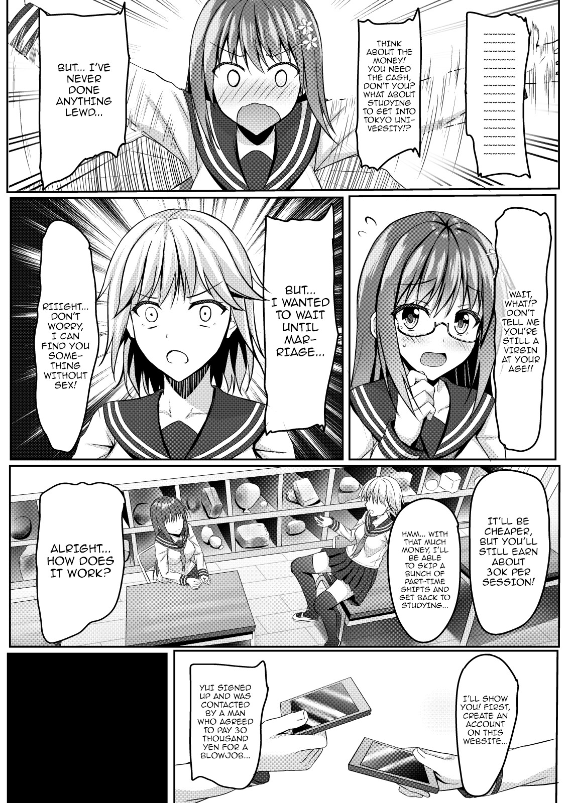 hentai manga The Exemplary Student\'s Secret After-School Activities